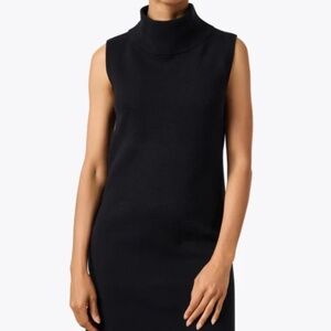 EUC Vince Black Sleeveless Turtleneck Dress